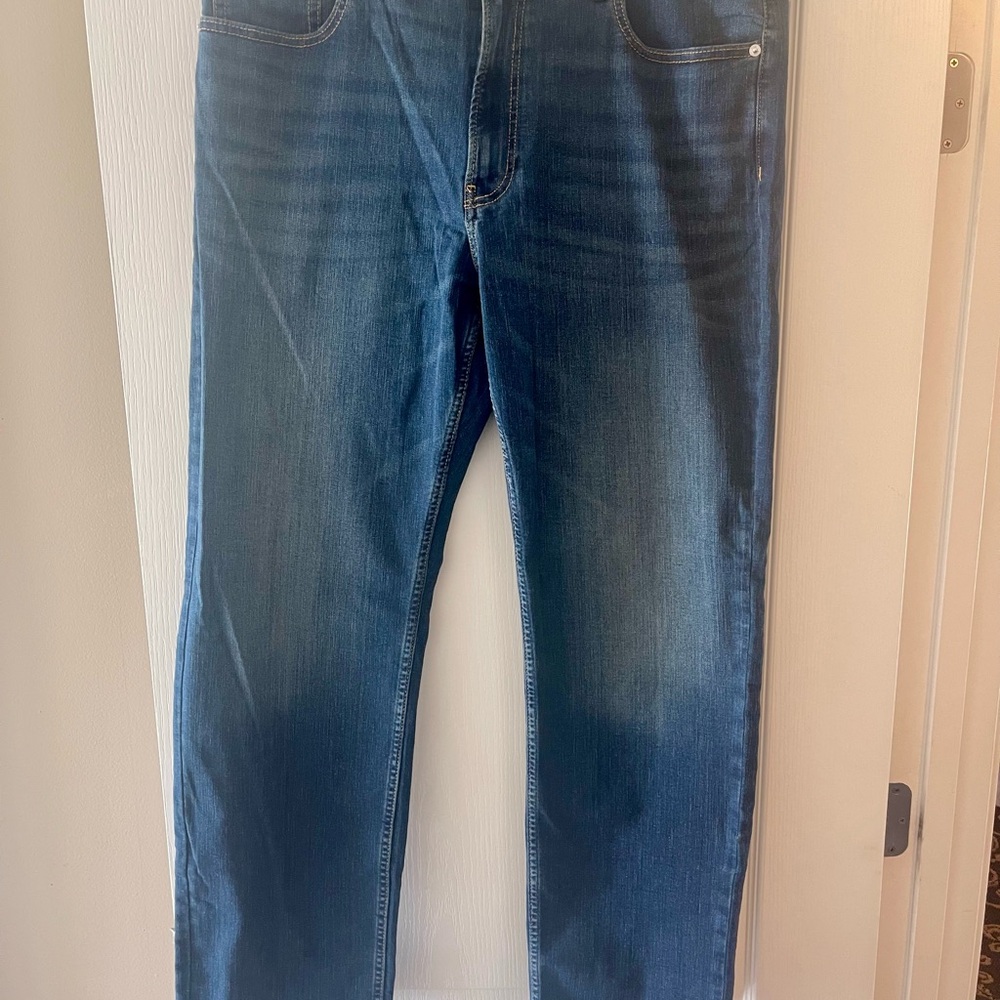 Men's Calvin Klein Straight Fit Blue Denim Jeans